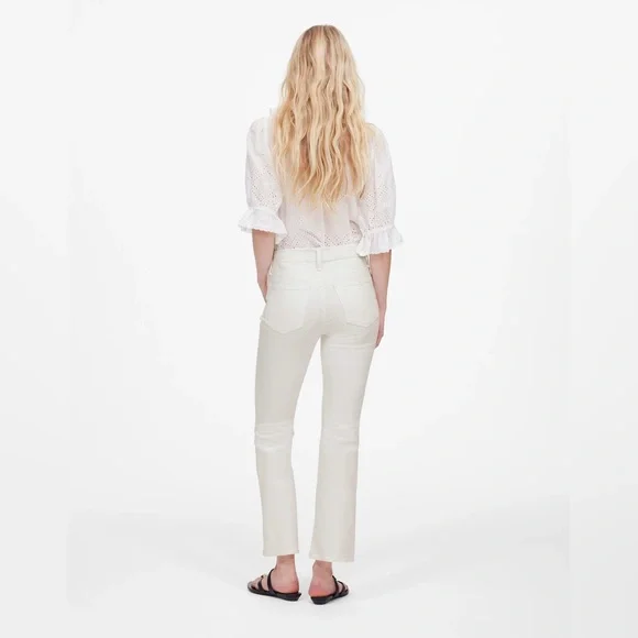 Madewell Kick Out Crop Jeans sz 28 NI961 - Picture 2 of 7